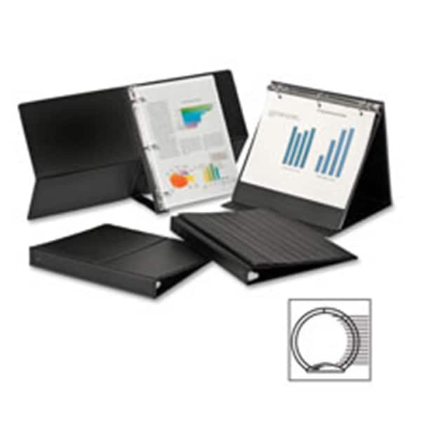 Cardinal CRD09260 Easel Ring Binder,Horizontal,1 in. Capacity,8.5 in. x